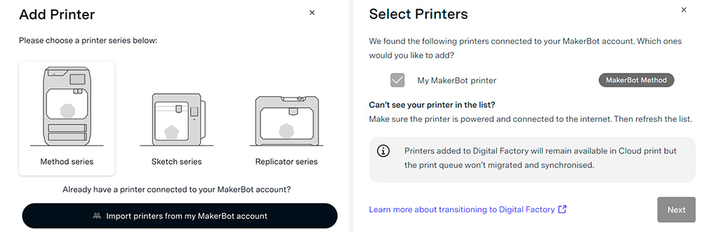 Migrate from CloudPrint to Digital Factory