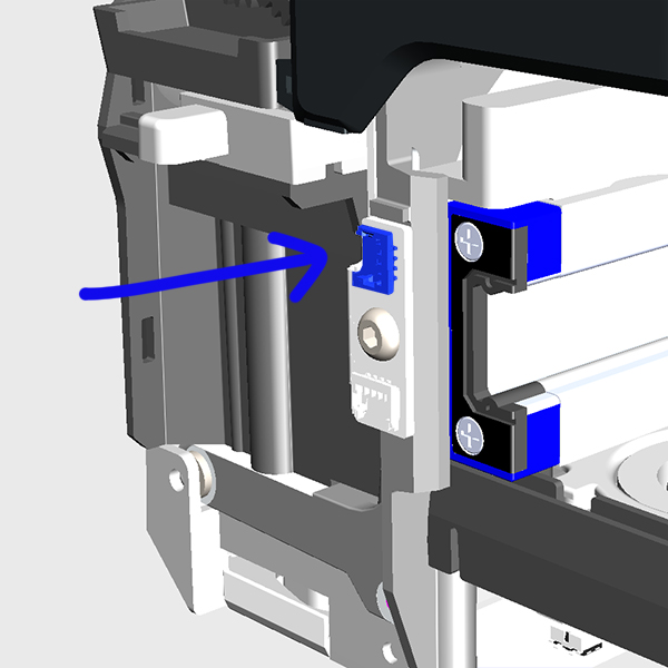 ER307 Object cooling fan warning