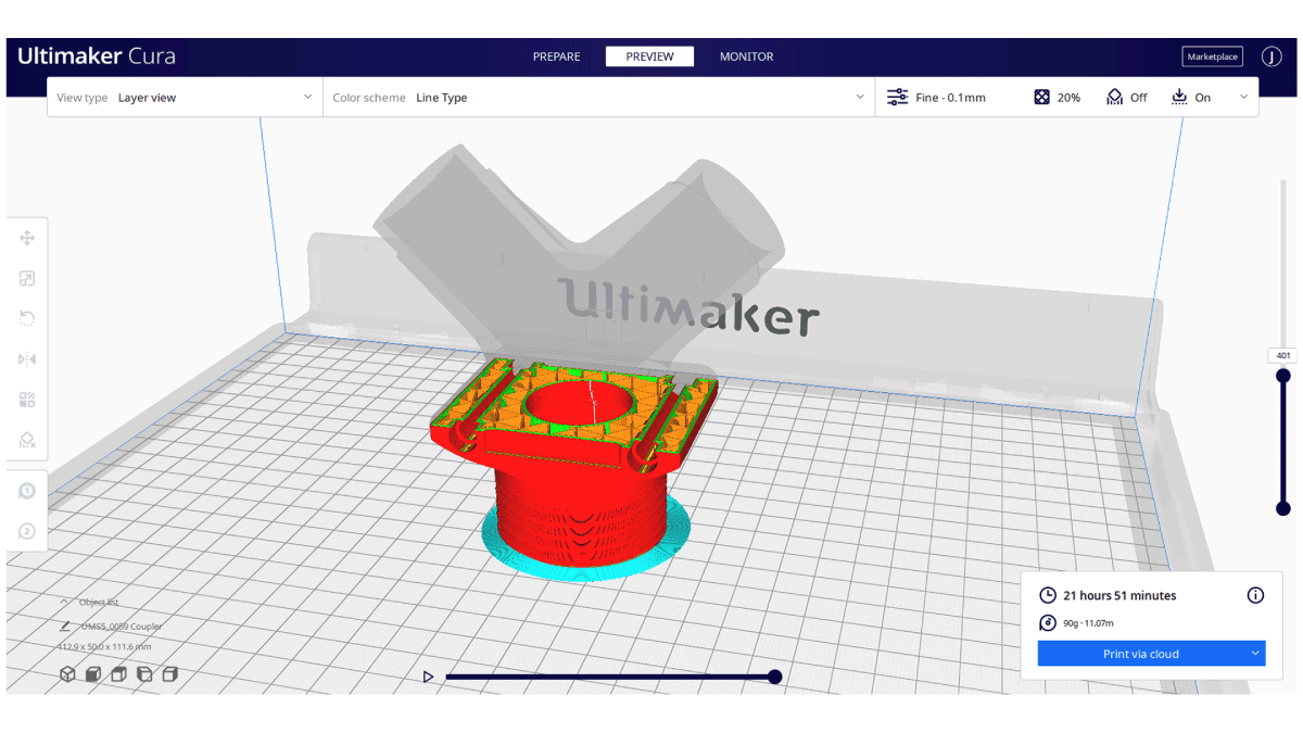 How to start your first print in Ultimaker Cura
