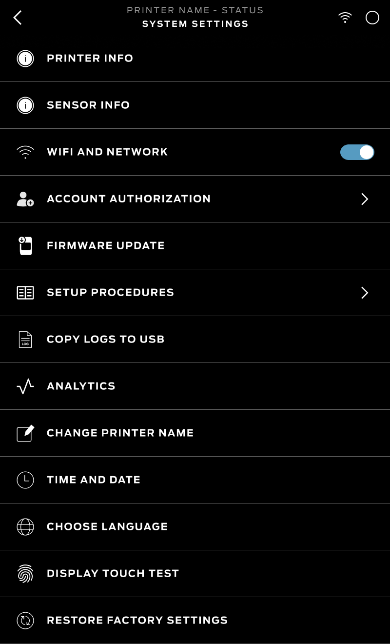 How to save printer log files to USB